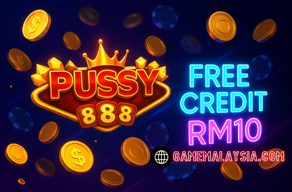 free credit pussy888 rm10
