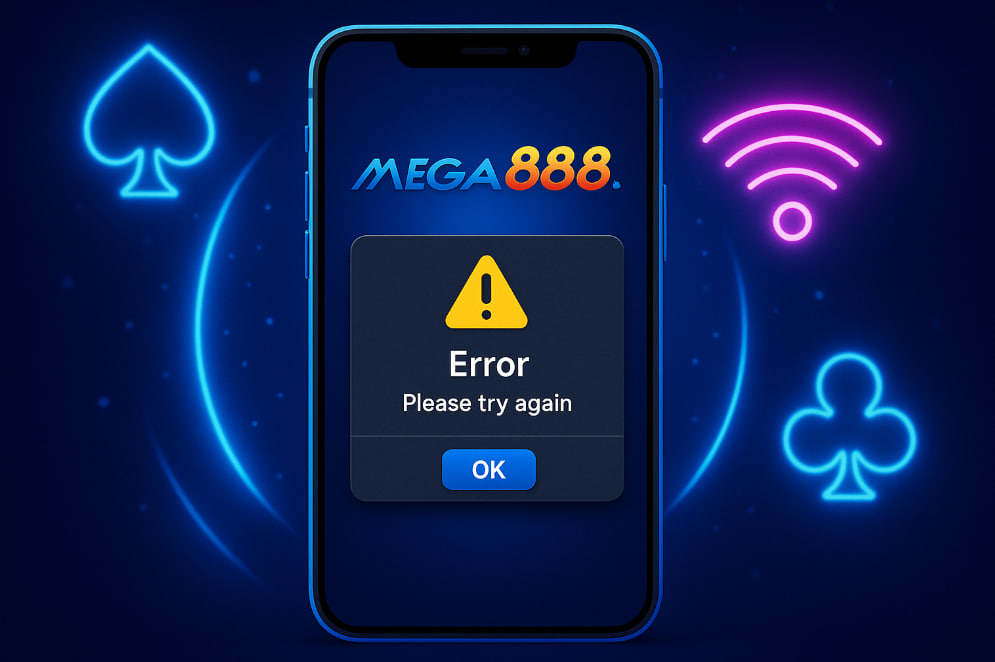 mega888 tak boleh buka